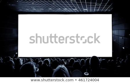 Stok fotoğraf: Cinema Screen With Screen