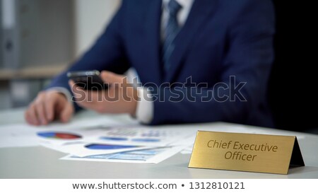 Stock photo: Successful Chief Executive Officer