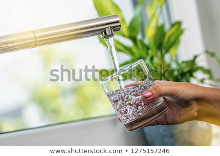 Foto d'archivio: Water Tap And Sink