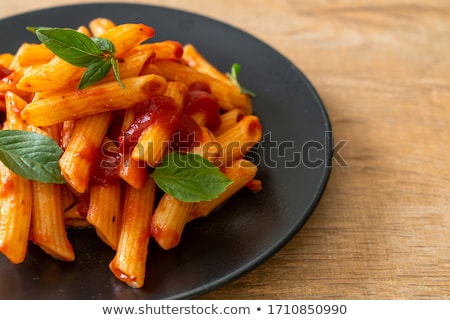 [[stock_photo]]: Penne With Tomato Sauce