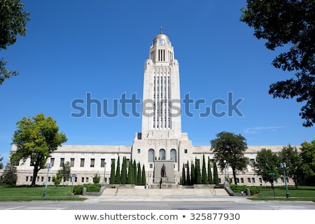 Сток-фото: Dome Of Nebraska State Capitol Building