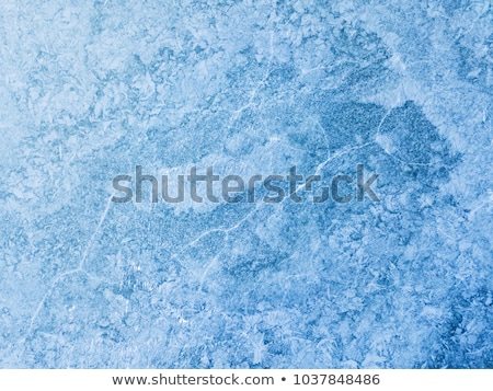 Stok fotoğraf: Texture Frozen Of The River