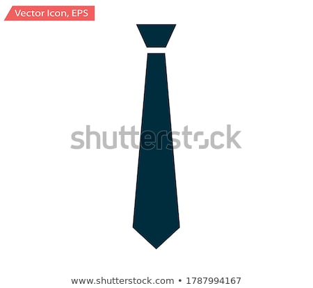 Stok fotoğraf: Necktie Icon Illustration Sign Design