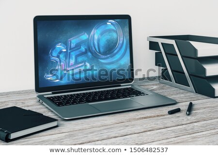 Foto stock: Web Traffic Increase Closeup Of Keyboard 3d