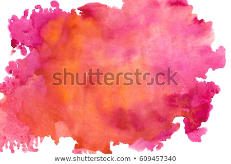 Stockfoto: Abstract Red Watercolor Background