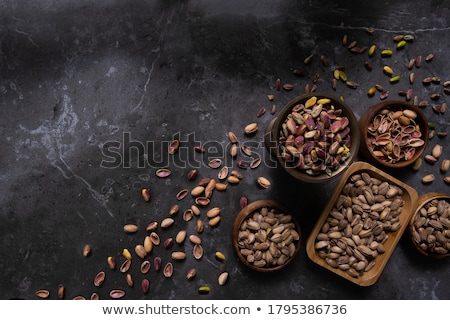 Foto stock: Roasted And Salted Pistachios