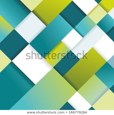 Foto stock: Abstract Distortion From Rhomb Shape Background