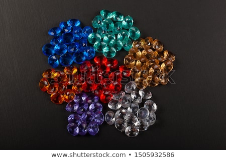 Stock fotó: Luxury Color Gems As Background