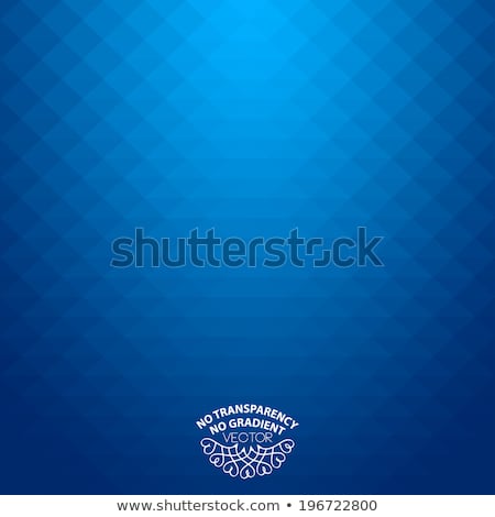 Zdjęcia stock: Abstract Triangular Geometric Blue Background