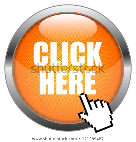 Stock photo: Click Here Golden Vector Icon Design