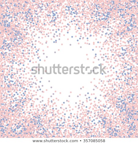 Foto d'archivio: Confetti Falling Backdrop Rose Quarts And Serenity Colors Vector Illustration