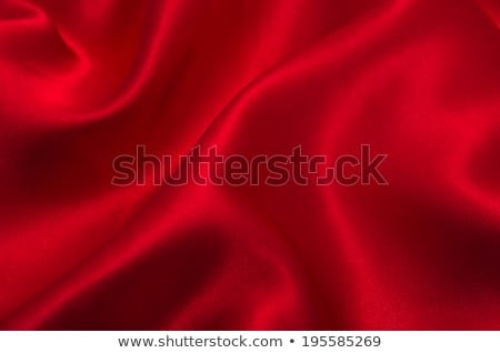 Stock fotó: Red Silk Background