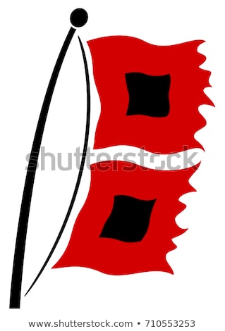 Foto stock: Hurricane Flags