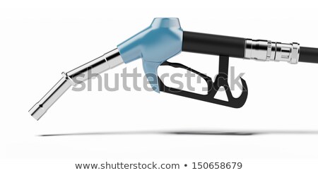 Stockfoto: Bluef Fuel Pump Nozzle