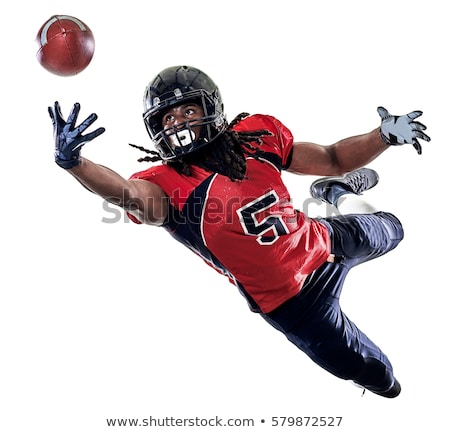 Foto stock: Football Player In Action