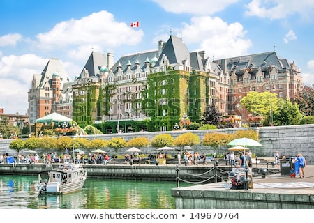 Stock photo: Victoria Bc Inner Harbour City Skyline