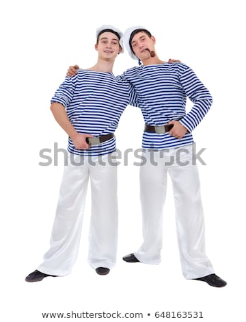 Young Dancer Dressed As A Sailor Posing Foto d'archivio © StepStock