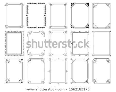 Stock photo: Black Frame