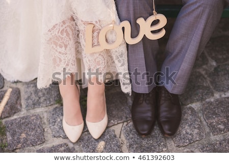 Foto stock: Decorative Hands Of Bride