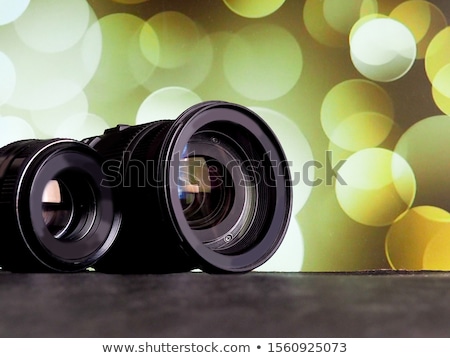 Stock photo: Photo Camera Telephoto Lens Front Glass