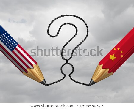 Foto stock: China United States Trade Solution