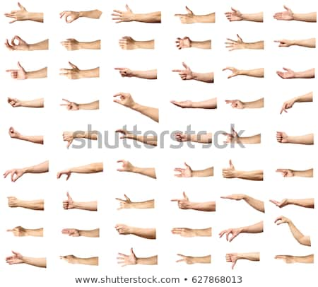 Foto stock: Hand Man