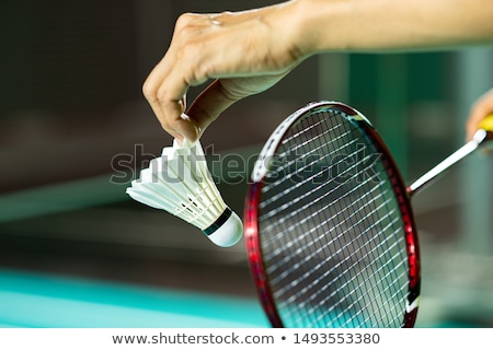 Foto stock: Badminton