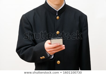 Stock foto: Japanese Boy In School Uniform