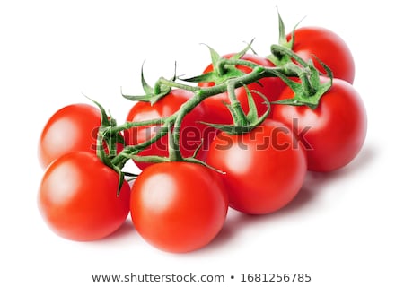 Stockfoto: Cherry Tomatoes On The Stem