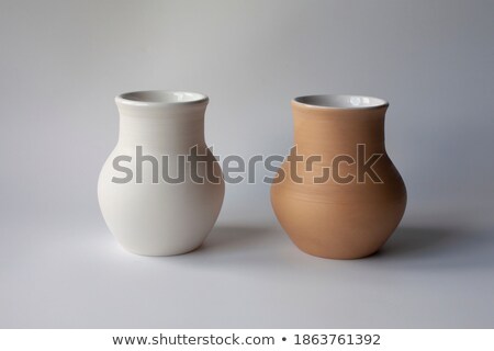Сток-фото: White Ceramic Pitcher
