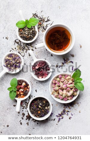 Сток-фото: Various Dry Tea