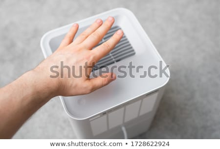 [[stock_photo]]: Ventilation Cleaner Check For Dust On It