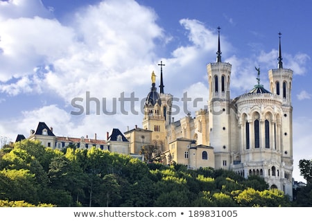 ストックフォト: Basilica Of Notre Dame De Fourviere Lyon France