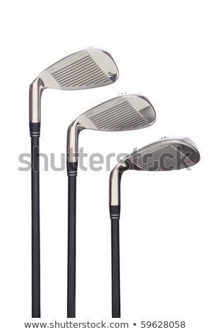 Stock fotó: New Golf Club On White Isolated Background