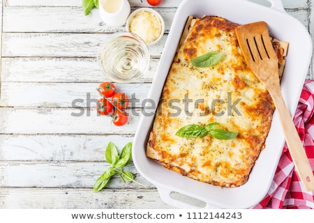 Foto stock: Rustic Italian Baked Vegetable Ragu