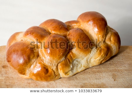 Stock photo: Detail Of Sweet Braided Bread