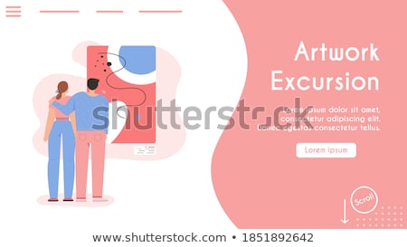 Zdjęcia stock: Woman And Man Looking At Viewer Hugging