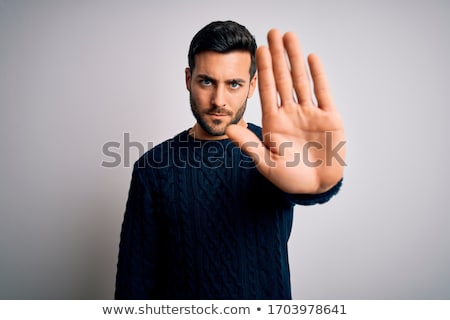 Stockfoto: Stop Man