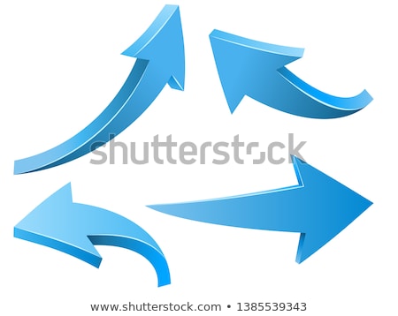 Сток-фото: Illustration Of 3d Arrows