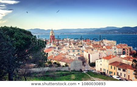 Stock fotó: Yachts On The Coast Of Saint Tropez France