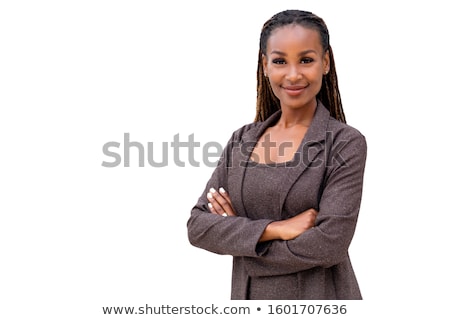Stock fotó: Isolated Business Woman