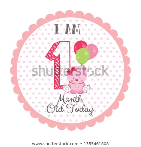 Stockfoto: Card 1 Month