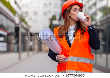 [[stock_photo]]: Ngénieur, · boire · du · café