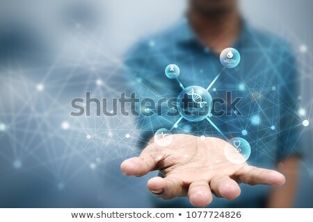 Stockfoto: Pharmaceutical Scientific Research Background