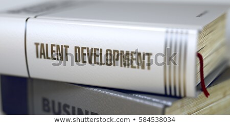 Training And Development - Book Title 3d Render Foto d'archivio © Tashatuvango