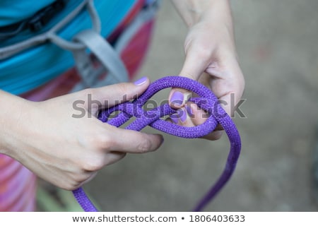 Zdjęcia stock: Figure Of Eight Knot