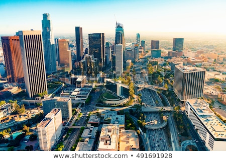 Сток-фото: Aerial Of Los Angeles