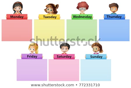 Foto stock: Days Of The Week - Wednesday