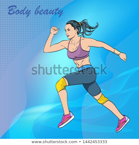 Foto stock: Sexy Runner