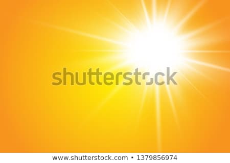Stok fotoğraf: Orange Sun Background